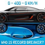 6 snabbaste bilarna i världen