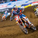 Cooper Webb drar ifrån i näst sista Supercross tävlingen