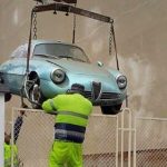 En klassisk Alfa Romeo Giulietta Sprint Zagato hittad i en källare
