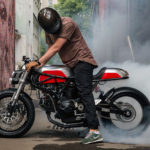 Fet Ducati Custom från Moskva