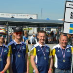 Hampus, Oskar och Anton är grabbarna som skall representera Sverige i Supermoto Lag-VM