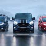 Kraftfullare Ford Transit Sport på väg