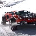 Lamborghini Aventador timbersled