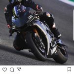 Lewis Hamilton kör tester med Yamahas WSBK-team