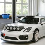 Porsche Cayman som rallybil