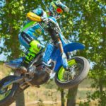 Smutsig omkörning fällde Pavel Kejmar i Supermoto EM premiären