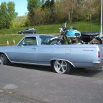 Snygg 1965 El Camino Restomod till salu – Perfekta bilen för att frakta din customhoj