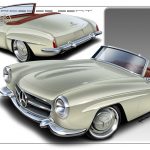Snyggaste Mercedes Benz cabben ever – 61:a 190 SL i modern tappning
