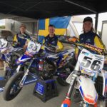 Svenska Supermoto laget är på plats i Paris för årets Lag-VM