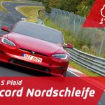 Tesla Model S Plaid har satt nytt EV rekord på Nürburgring med tiden 7:35