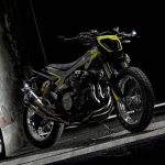 Valentino Rossis feta XJR1300 flat tracker