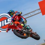 Diogo Moreira stekte alla i  Supermoto World Championship race 2